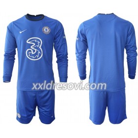 Chelsea Domaći Dječji Komplet Dresovi za Nogomet 2020-2021 Dugim Rukavima (+ kratke hlače)